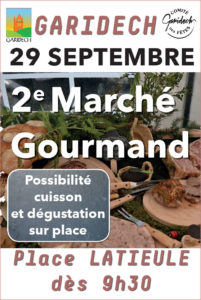 Marché Gourmand - Sept. 2019