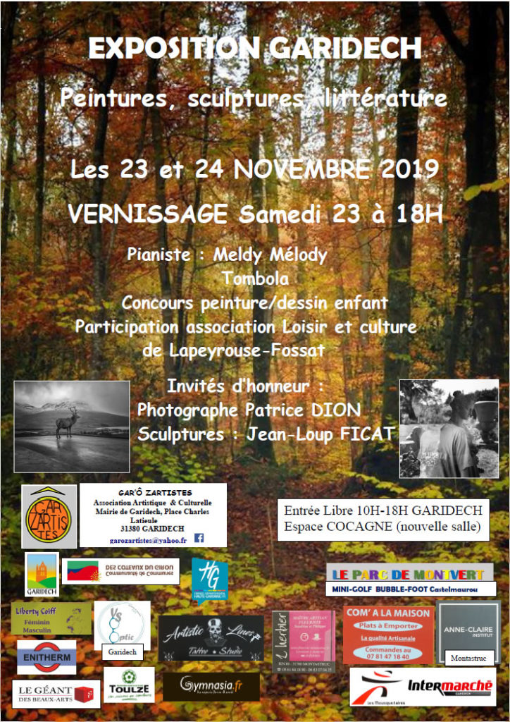 Exposition d'automne - Gar'ô Zartistes - 2019