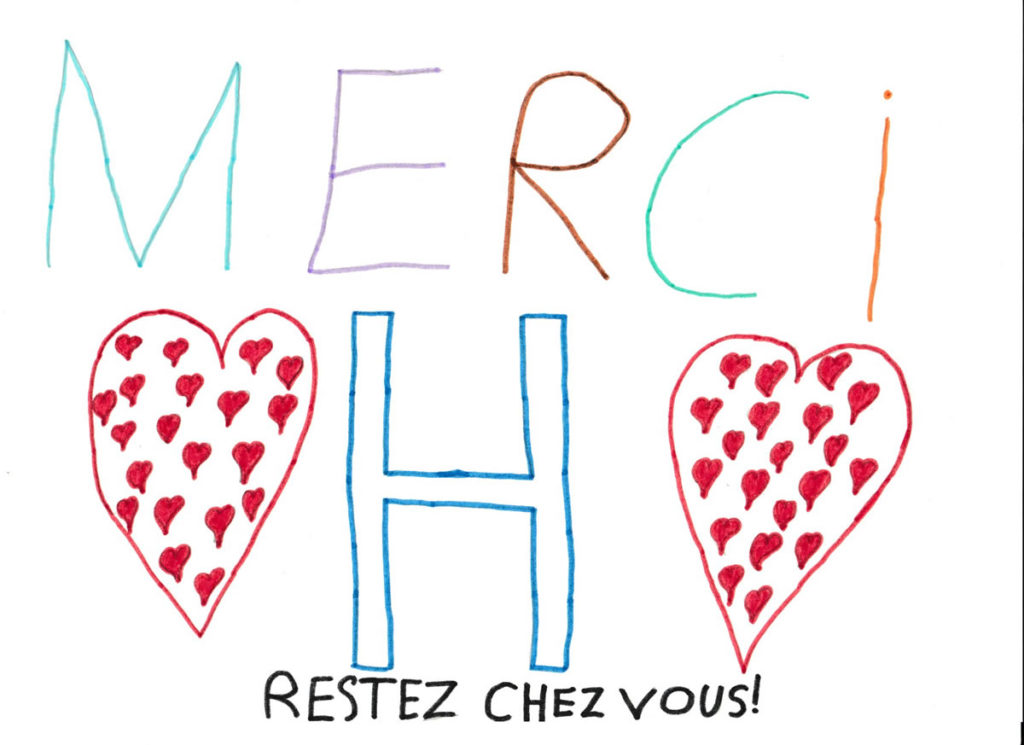 Un dessin pour dire merci - Vincent - CM2