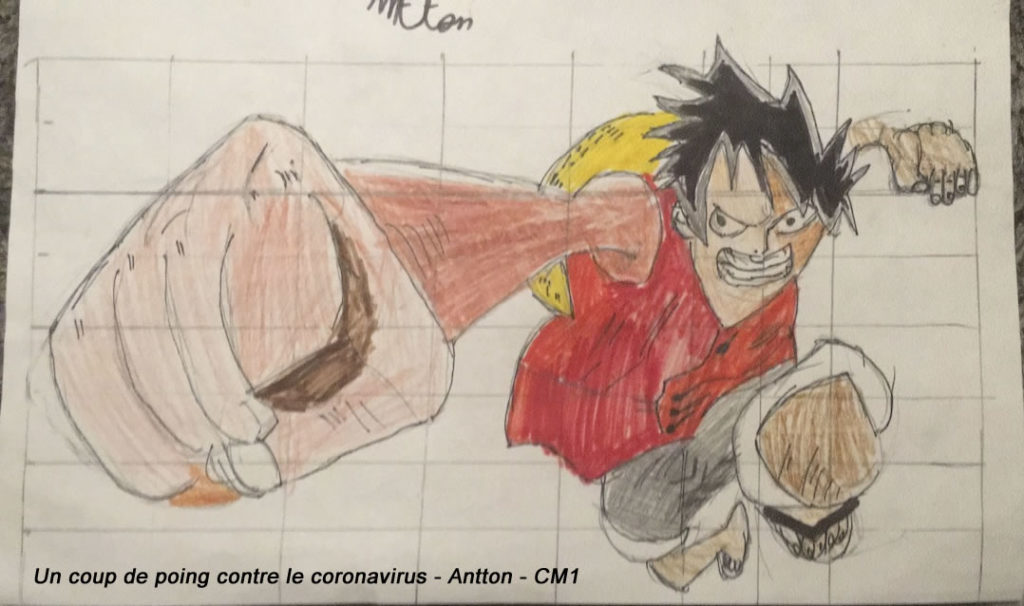 Un dessin pour dire merci - Antton (CM1)