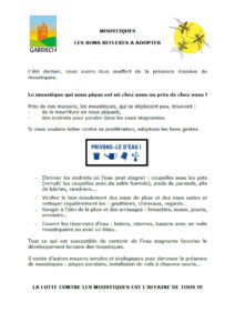 Bulletin anti-moustique 2020